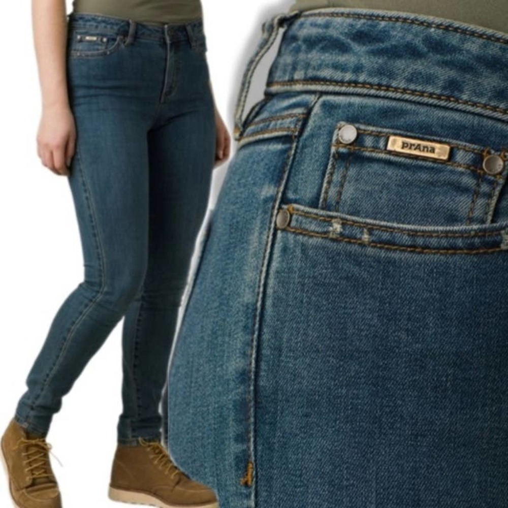 prAna Women's Size 6 / 28 NEW Sienna True Blue Organic Cotton Jeans